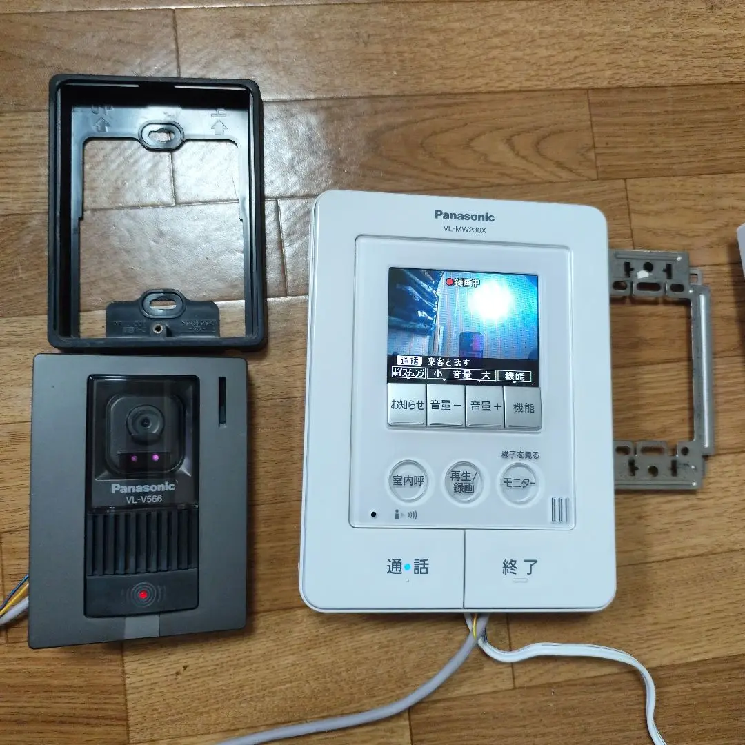 パナソニック VL-MW230/VL-V566 → アイホン JQ-12E