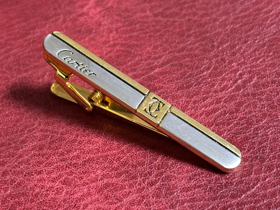 カルティエ Cartier タイピン 24KGF 純金張り ゴールド カルティエ Cartier タイピン 24KGF(純金張) TieHolder