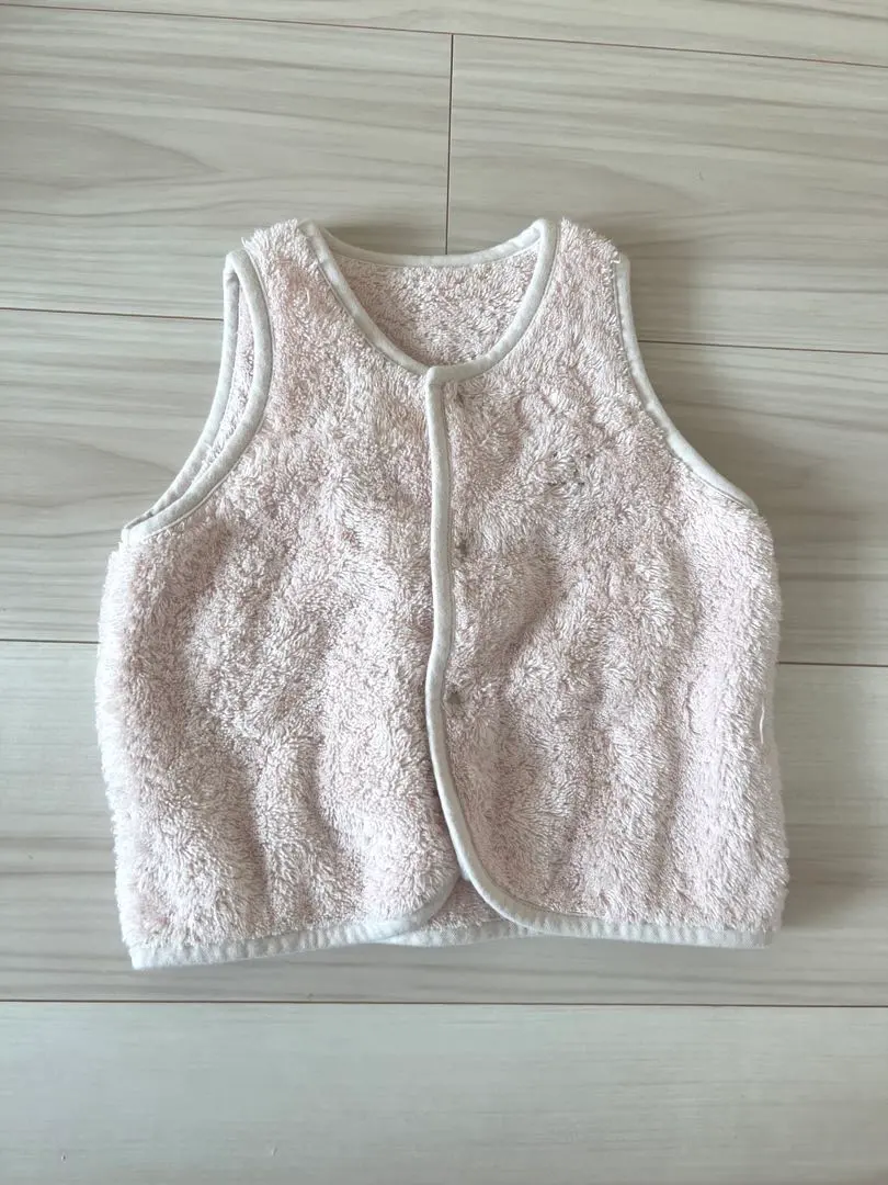 Thumbnail of [Price Reduced] Akachan no Shiro Baby Vest, Pale Pink, 60-80