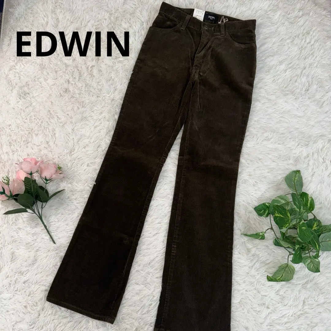 Thumbnail of New EDWIN Brown Corduroy Casual Pants