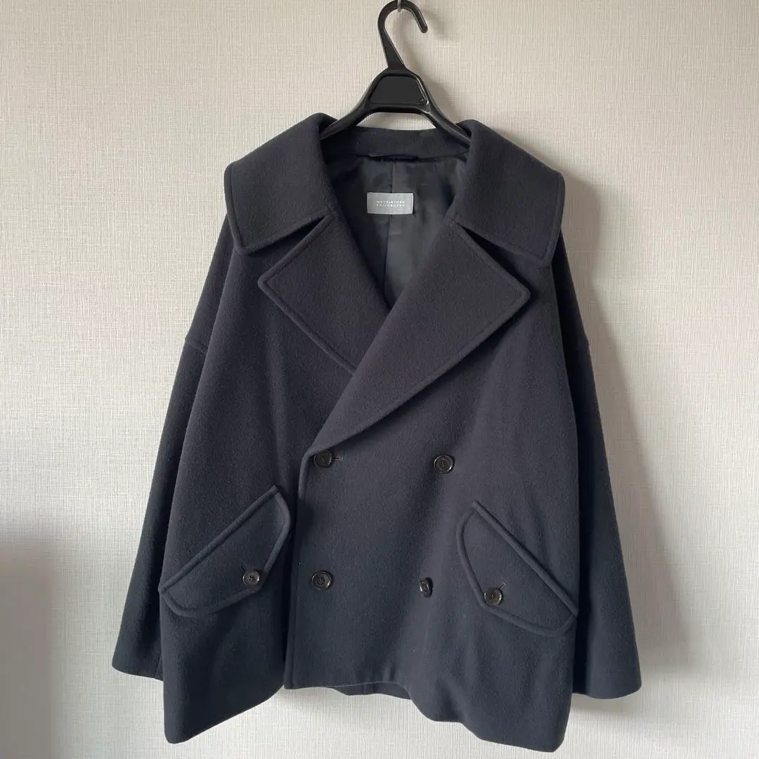 kes-kes様 美品 マッキントッシュフィロソフィー ピーコート M 紺 メンズ ピーコート | マッキントッシュ オフィシャル – Mackintosh