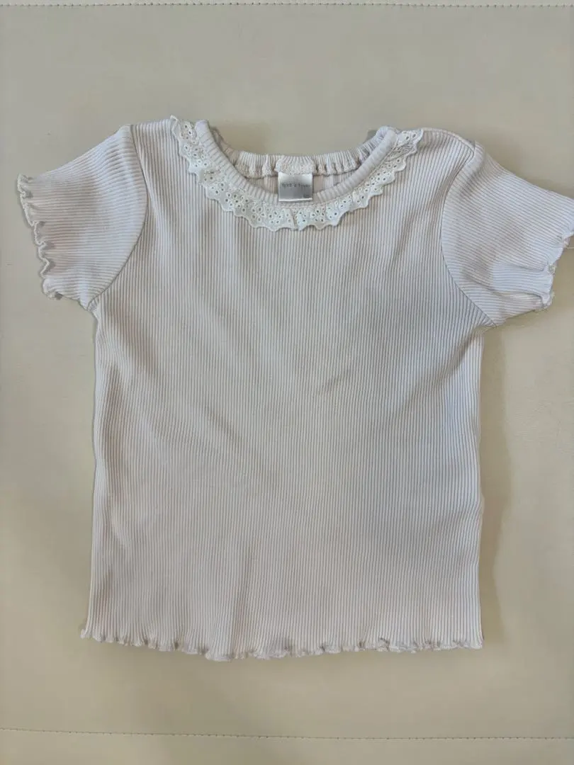 Thumbnail of tete a tete White Ribbed T-shirt 80