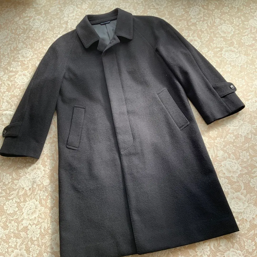 Thumbnail of Kinloch Anderson Scotland Wool 70% Cashmere 30% Coat Black S