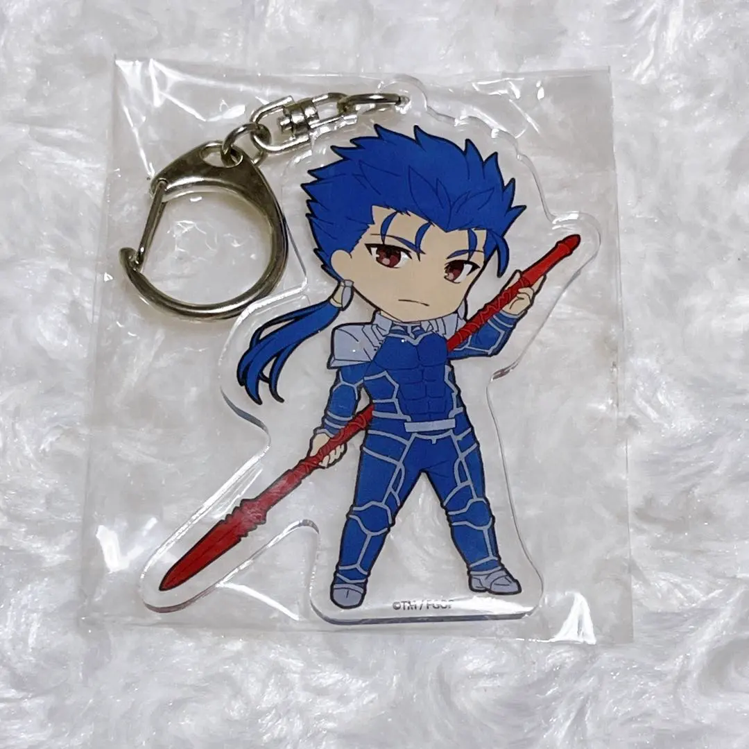 Thumbnail of FGO Picril Acrylic Keychain: Cú Chulainn (with scratches)