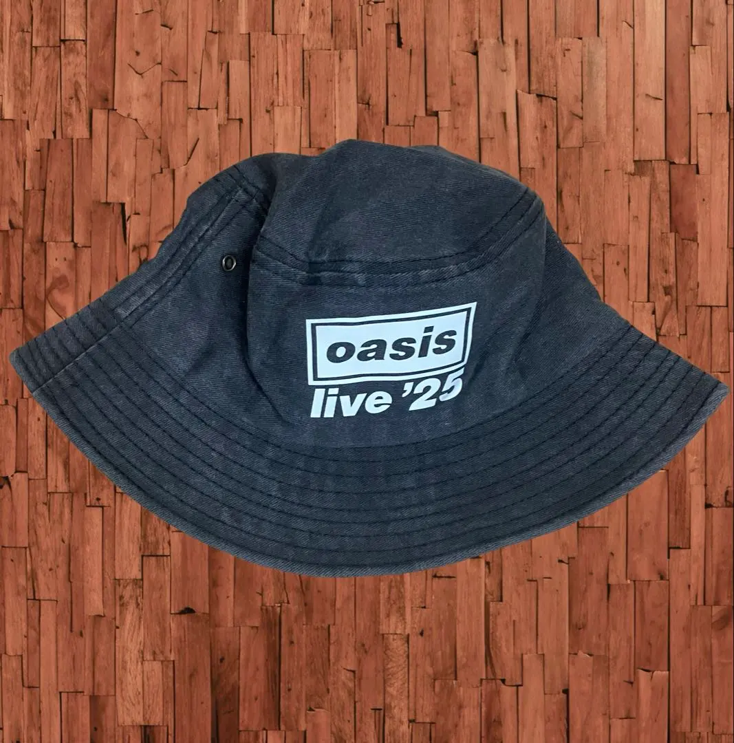 日本未発売 限定 完売品MCFC x Oasis ロゴ バケットハット adidas Originals - UK限定 OASIS × ADIDAS バケットハット LIVE