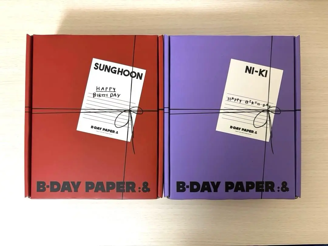 B-DAY PAPER & SUNGHOON ソンフン enhypen ENHYPEN SUNGHOON - B-Day Paper [Official MD] - K PLACE