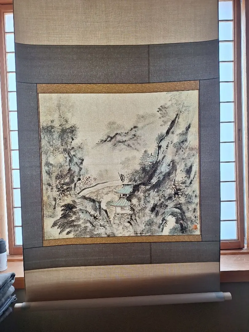 [ 真作 ] 篁牛人 画 水彩画 裸婦 肉筆 額装 8号 縦35cm 横37cm 昭和水墨画の鬼才・篁牛人の展覧会が富山県水墨美術館で - 大胆