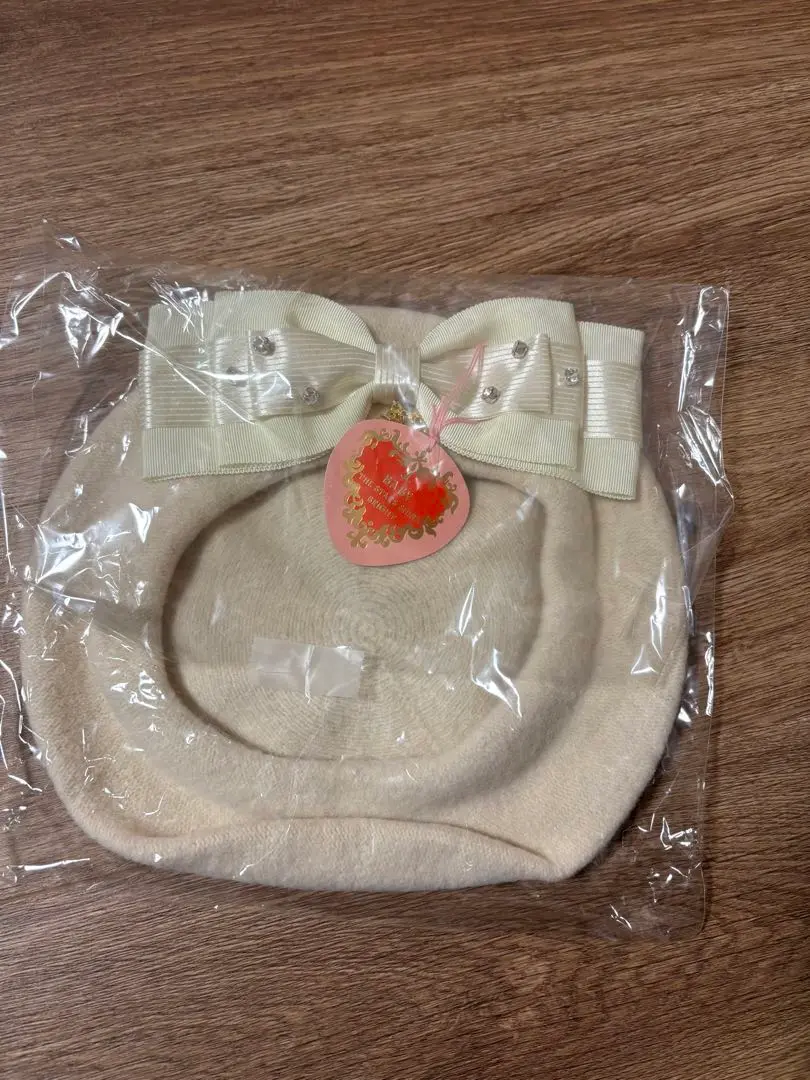 紀紗様☆美品☆ベイビーザスターズシャインブライトの可愛いベレー帽です!(^^)♡ ベイビーザスターズシャインブライト リボンベレー帽 新品