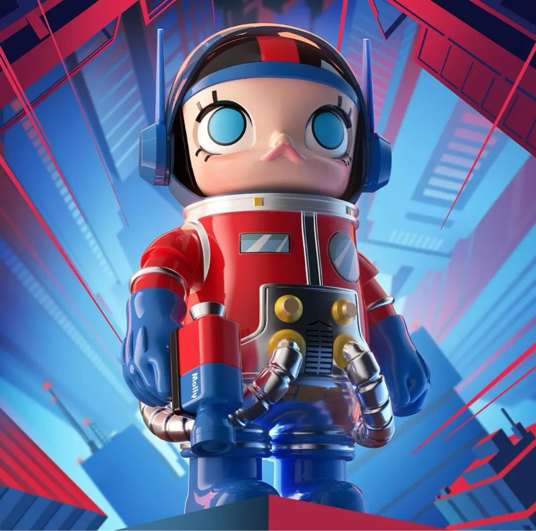 【完売品】 mega space molly 1000% vans フィギュア Pop Mart Mega Space Molly Vans 1000% - US