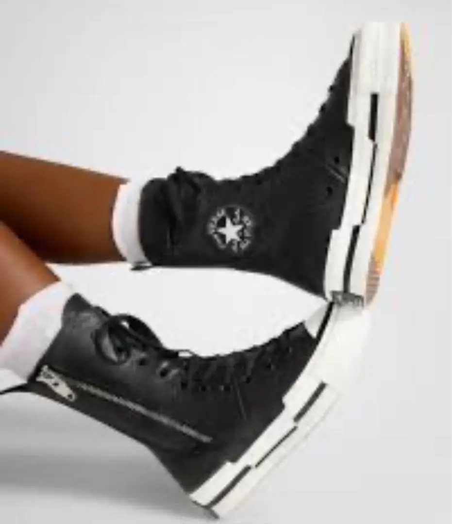 コンバース XX-HI Wパンク converse ニーハイ ロングブーツ 白