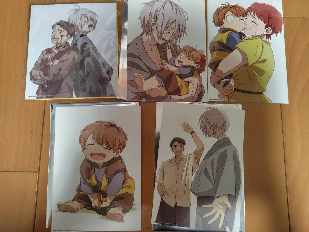 鬼太郎誕生 咯咯咯之謎 入場特典照片&色紙 5種 的縮圖