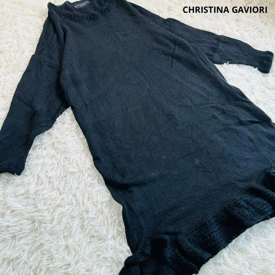 克里斯蒂娜·加维奥利 針織連衣裙 L 的縮圖