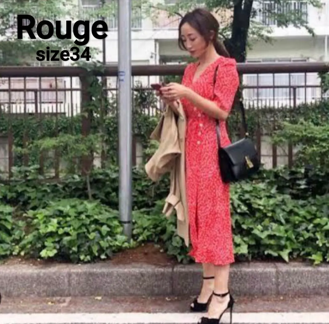 Rouge parisルージュ 花柄スカート ルージュ 34 イエナ IENA