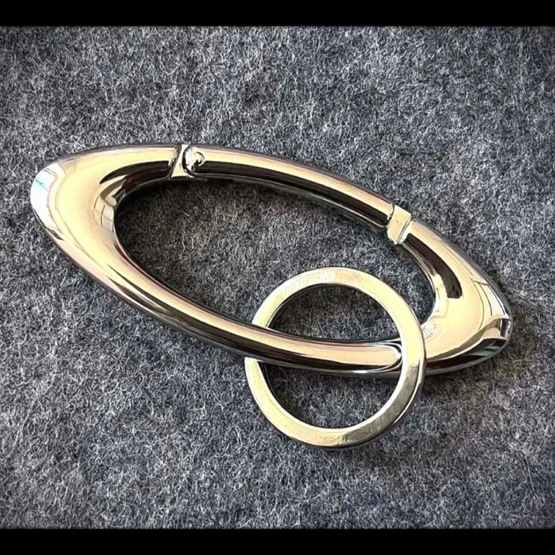 Thumbnail of Silver OAKLEY Carabiner Key Holder Oakley Key Chain Korea