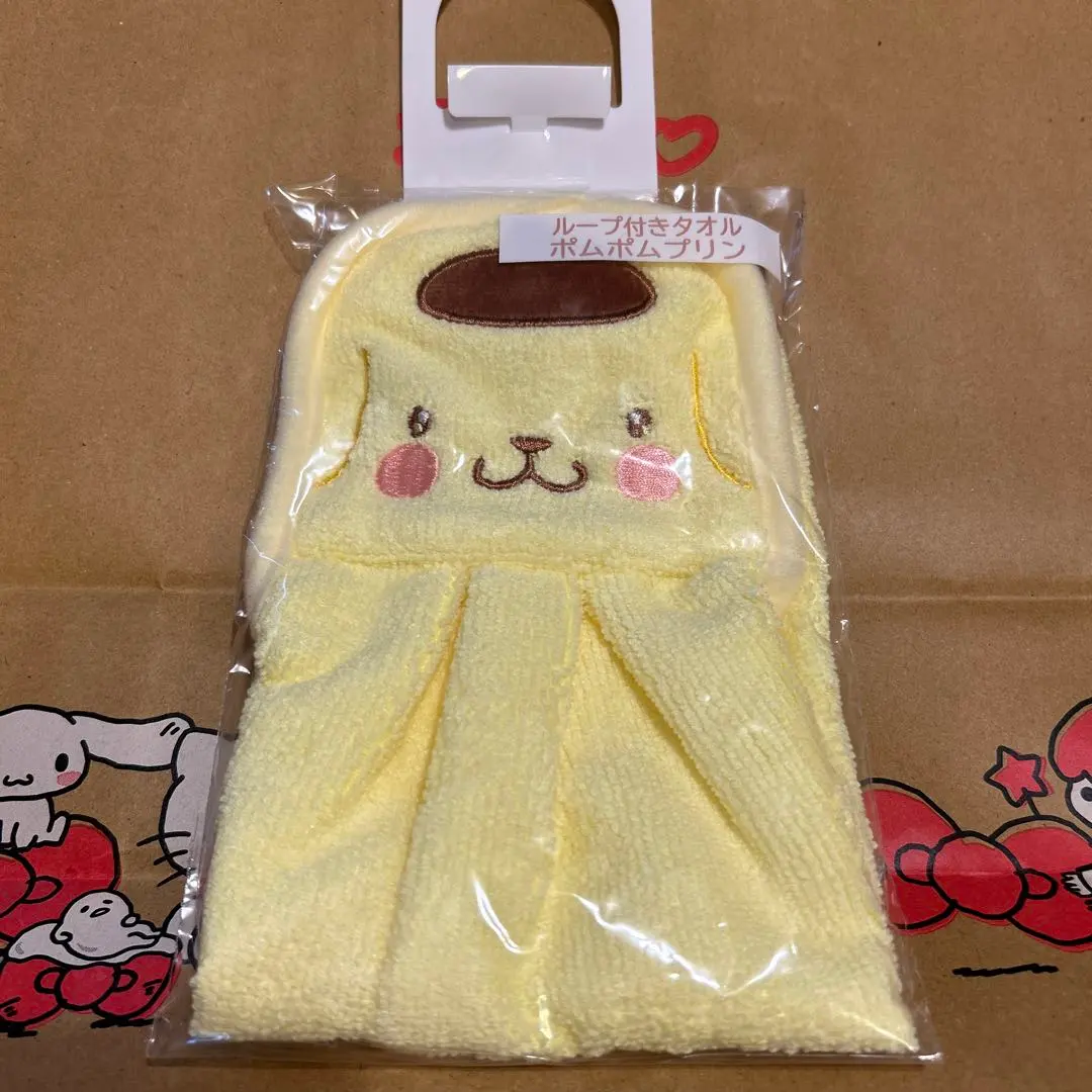 Thumbnail of Pom Pom Purin Loop Towel - Sanrio Lottery