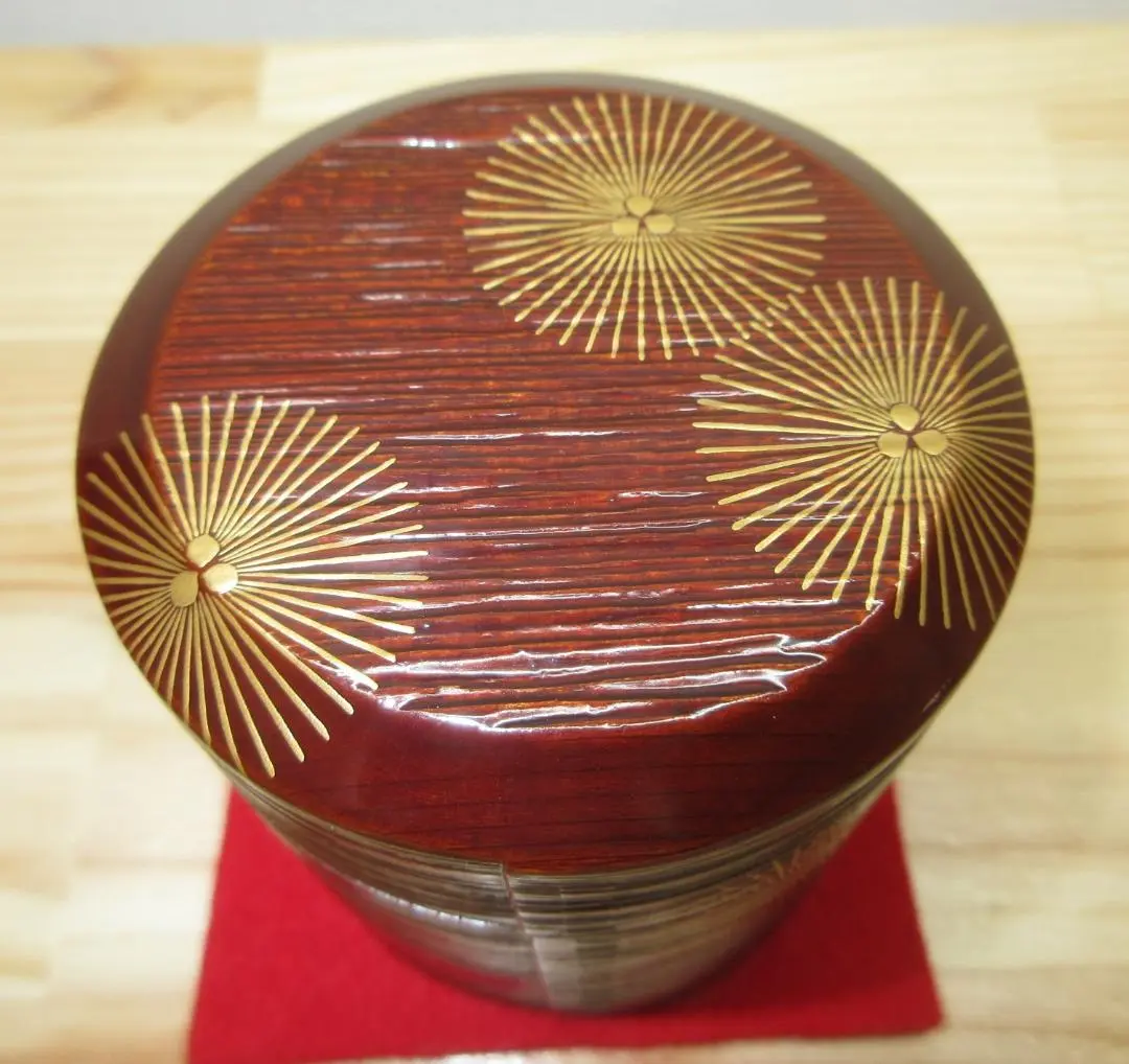 茶道具　橋村萬象　金箔散し　曲花形盆 茶道具 橋村萬象 金箔散し 曲花形盆 （一刀より萬（よろず）の象