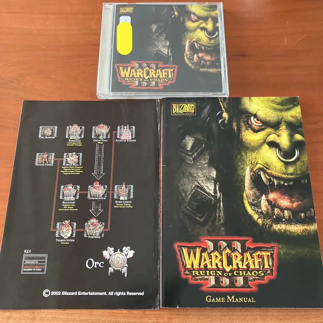 WAR CRAFT REIGN OF CHAOS Ⅲ ウォークラフト 日本語版