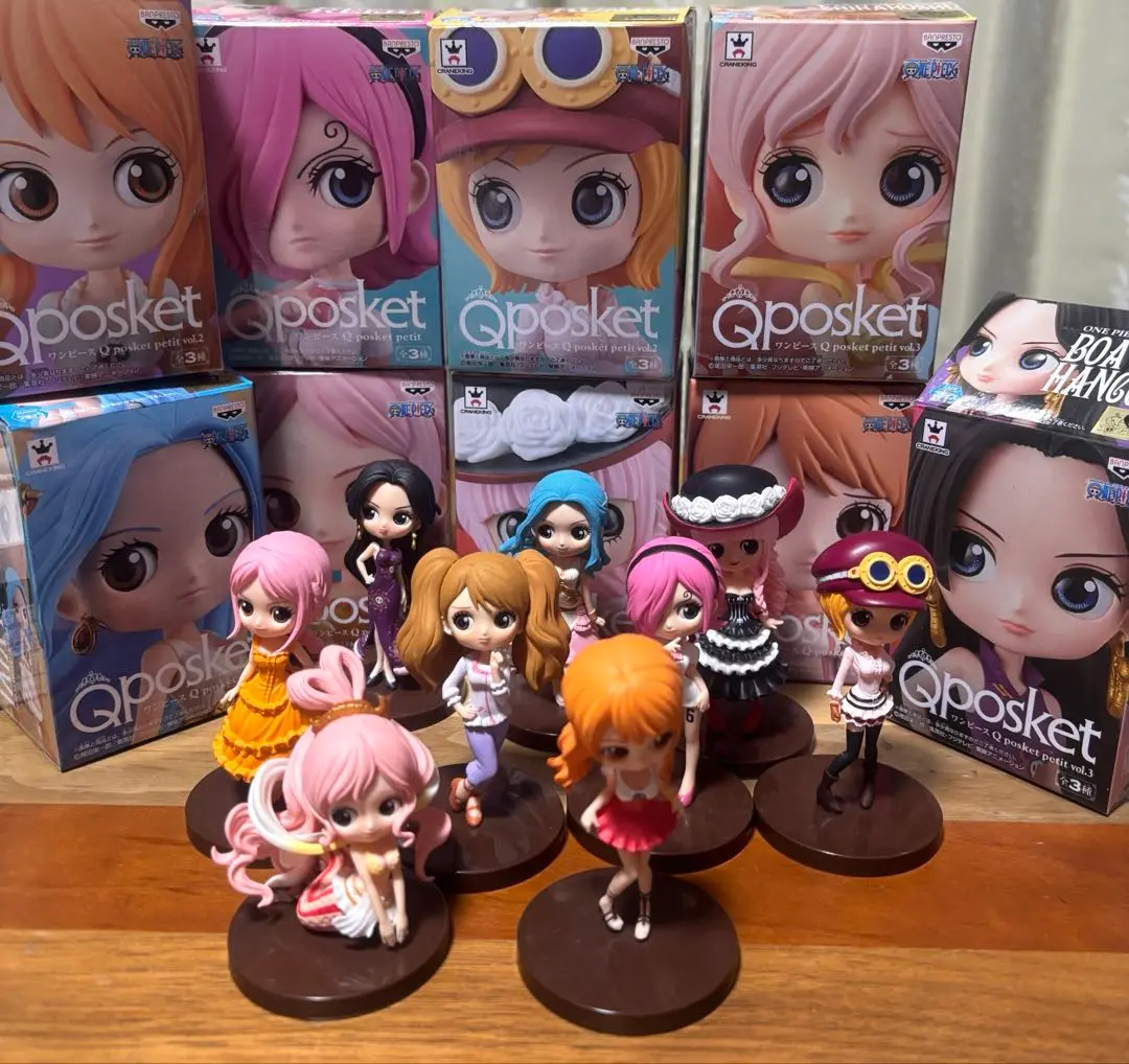 qposket ワンピース　フィギア　ペローナ　しらほし姫　2個セット Qposket ワンピース しらほし姫 ペローナ フィギュア（計2体