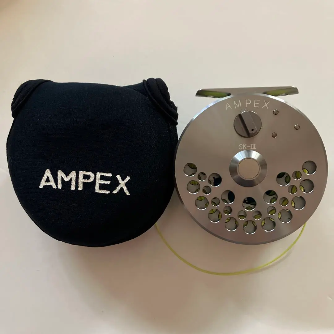 限定値下げAMPEXアンペックス no2 フライリール レザーケース
