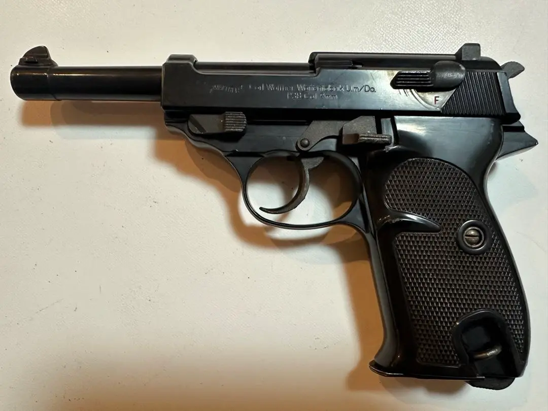 樹脂製 マルシン モデルガン ワルサー P38（n1f-40） マルシン] ワルサーP38 ミリタリー メタルフィニッシュ 発火
