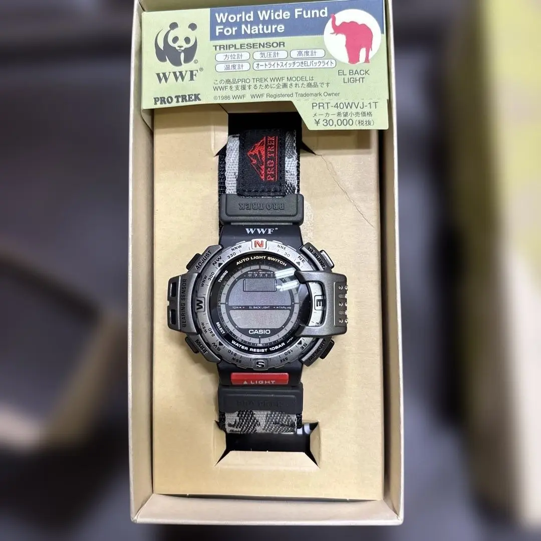 【未使用】CASIO【PRO TREK Ley】WWF コラボ 2025年最新】PRL-20 wwfの人気アイテム - メルカリ