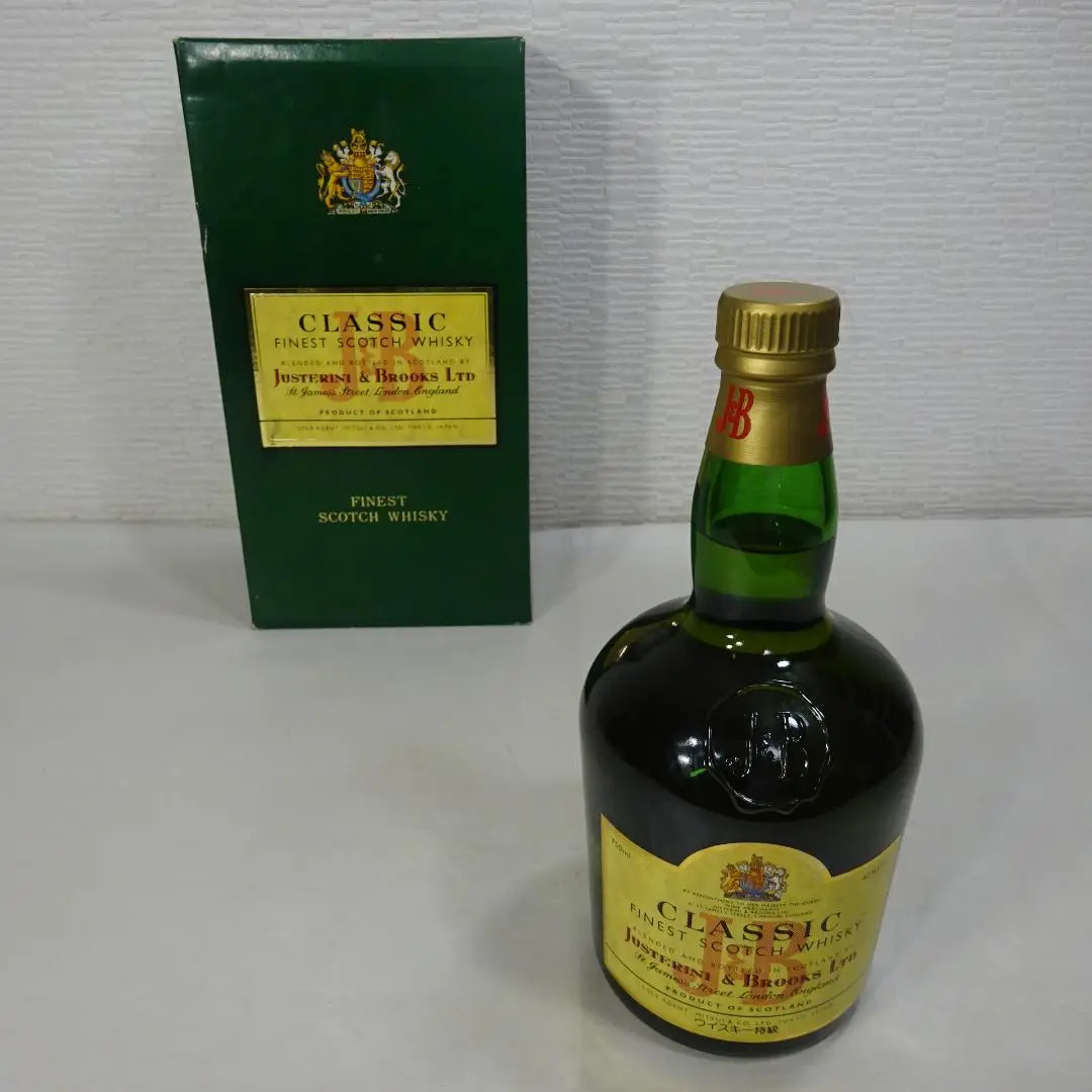 〇〇 JUSTERINI＆BROOKS LTD 12年 スコッチ ウィスキー 750ml 43％ 未開栓 楽天市場】【三井物産輸入品】 J&B クラシック 750ml 43度
