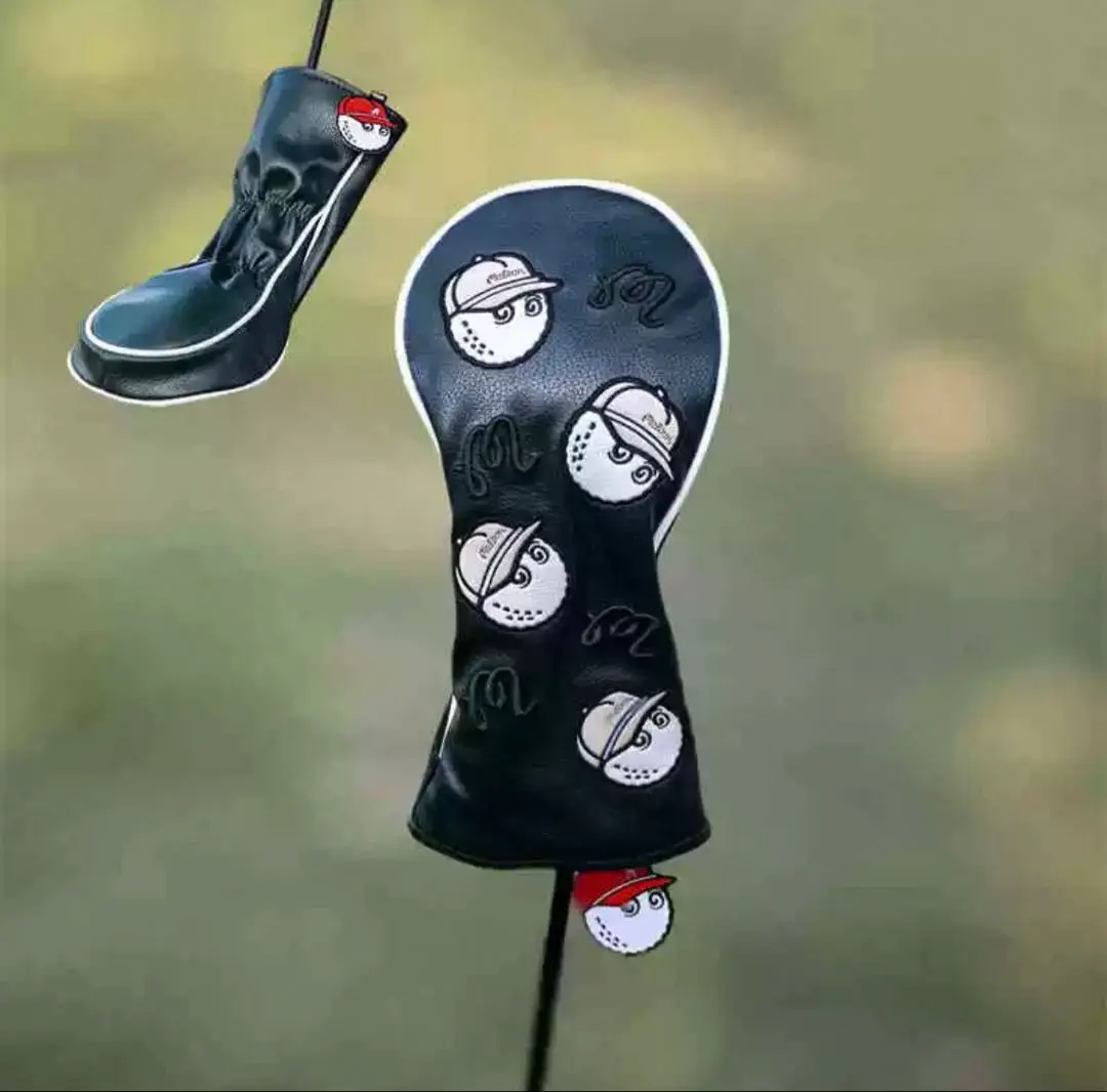 全新 Maruman 馬牌 DR 桿身 高爾夫球桿套 球桿頭套 墨綠色 的縮圖