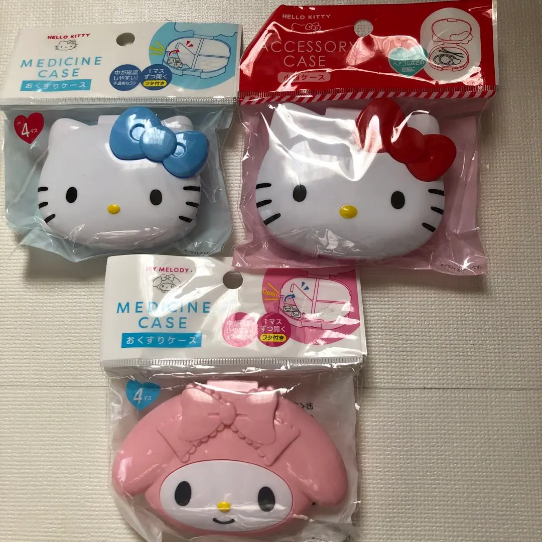 Thumbnail of Hello Kitty Small Item Case & Medicine Case, My Melody Medicine Case
