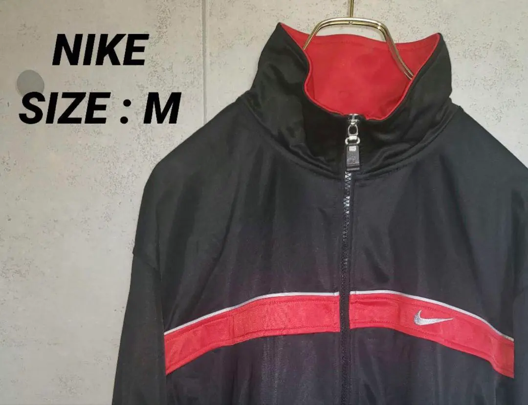 Thumbnail of NIKE 90s Track Jacket Jersey Black M Size