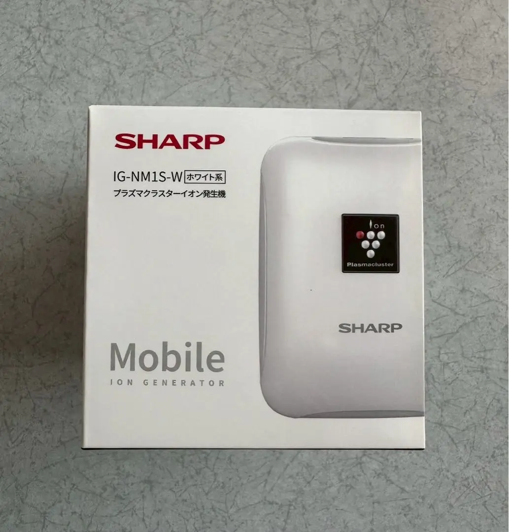 【未使用品】SHARP IG-NM1S-W プラズマクラスターイオン発生器 IG-NM1S | プラズマクラスターイオン発生機：シャープ
