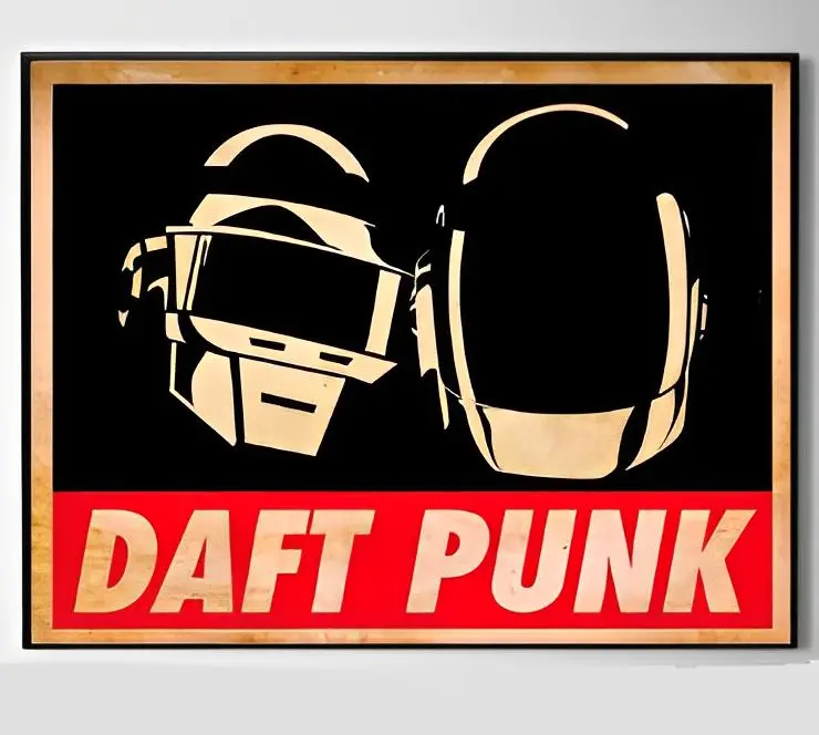 非売品レアポスターDAFT PUNKx TOWER RECORDS ダフトパンク