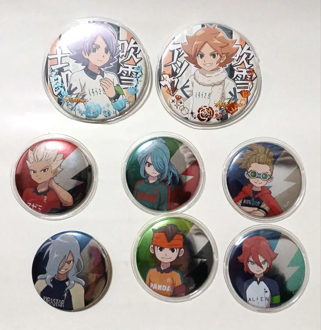 Thumbnail of Inazuma Eleven Can Badges Fubuki Set