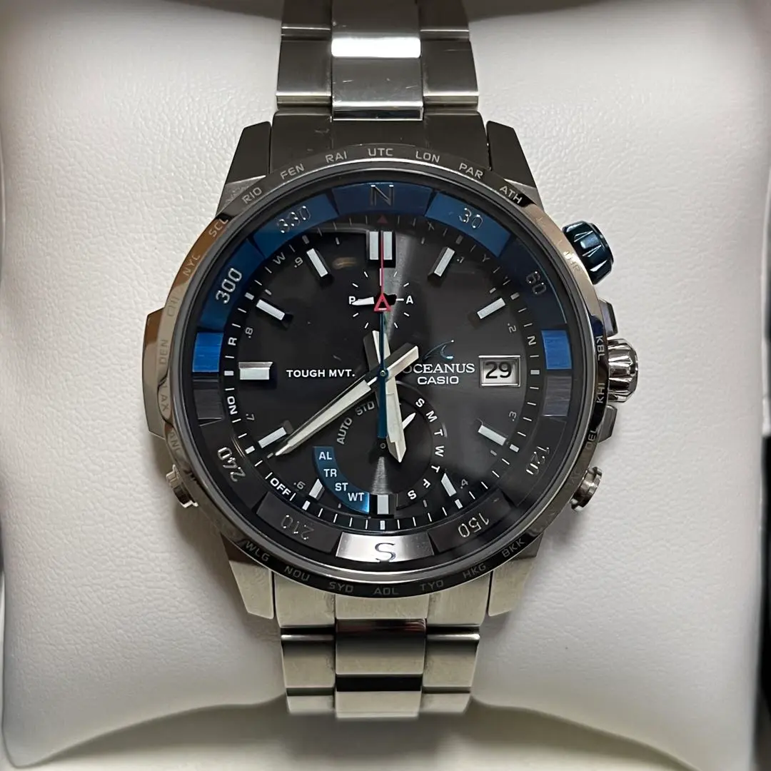【極美品】カシオ オシアナス OCW-P100 カシャロ CASIO 【CASIO】カシオ オシアナス カシャロ OCW-P100 ソーラー