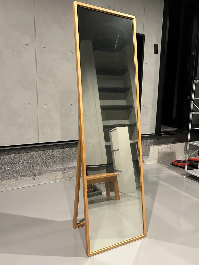 無印良品　姿見 無印良品 姿見鏡 - メルカリ