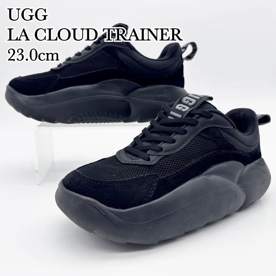 【美品】UGG LA Cloud Trainer／クラウド トレーナー厚底／軽量 UGG アグ スニーカー LA クラウド トレーナー レディース 厚底