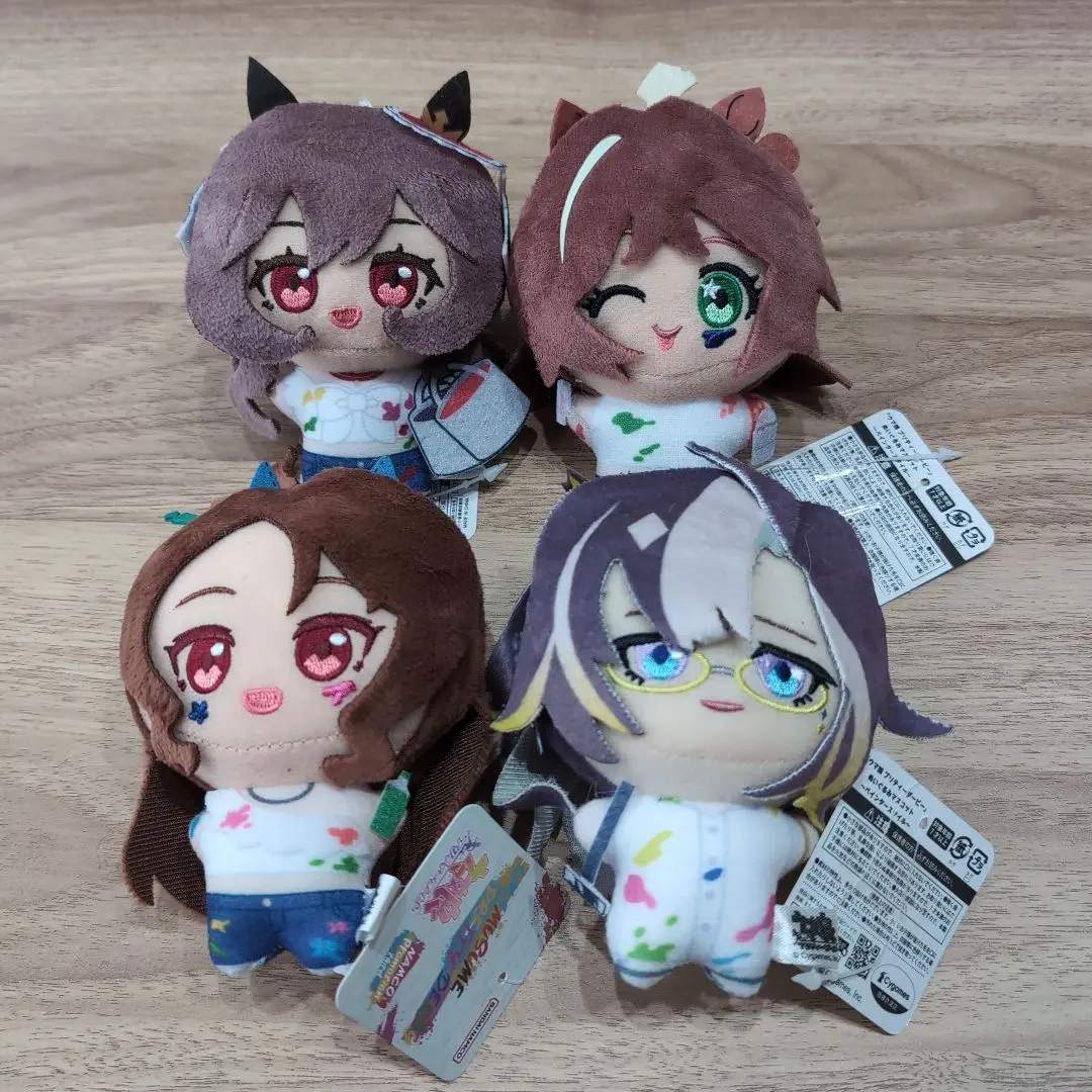 Thumbnail of Uma Musume: Pretty Derby Plush Mascot - Painter Style - Set of 4