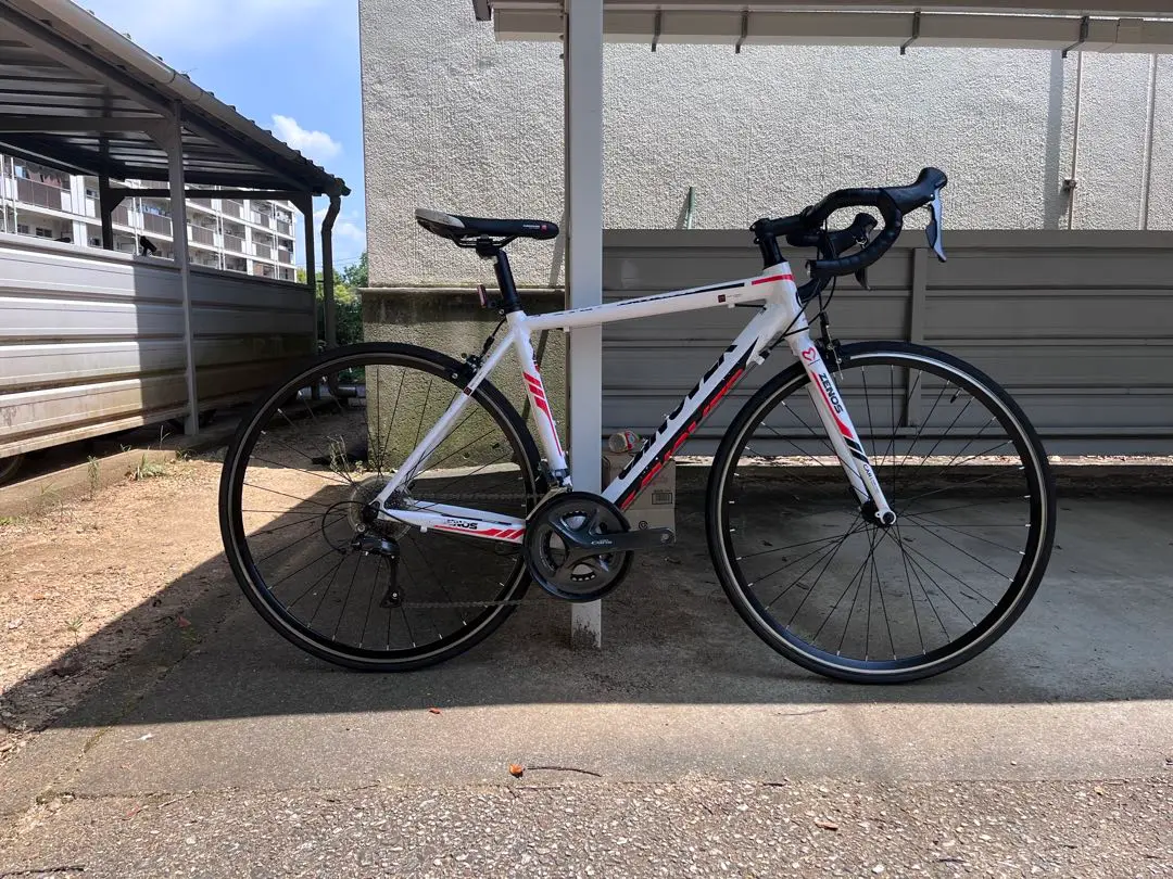 【美品】 ロードバイク canover zenos 佐賀 CANOVER ロードバイク 自転車 700c 700×23C シマノ16段変速