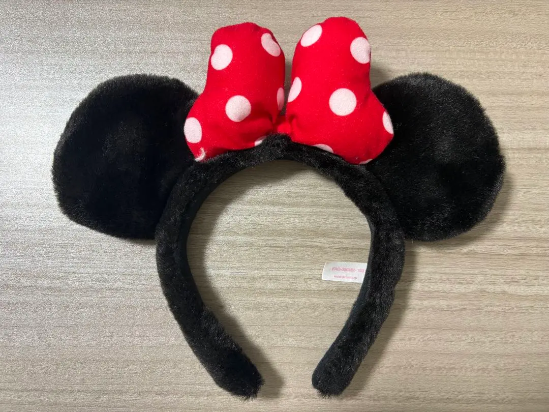 Thumbnail of Minnie Mouse Headband with Red Polka Dots