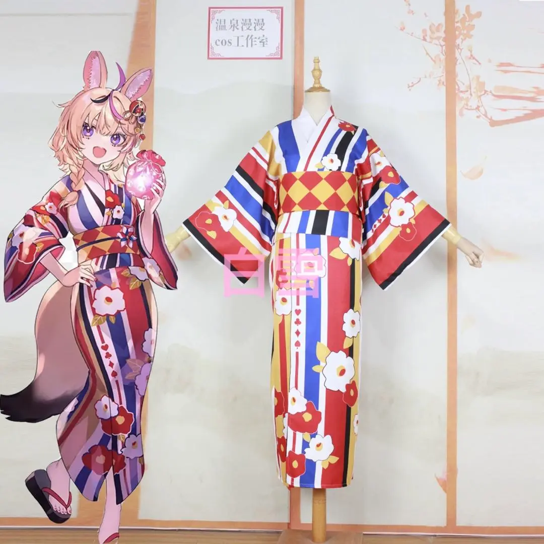 尾丸ポルカ ウィッグ セット済 VTuber 尾丸ポルカ コスプレウィッグ バーチャルYouTuber