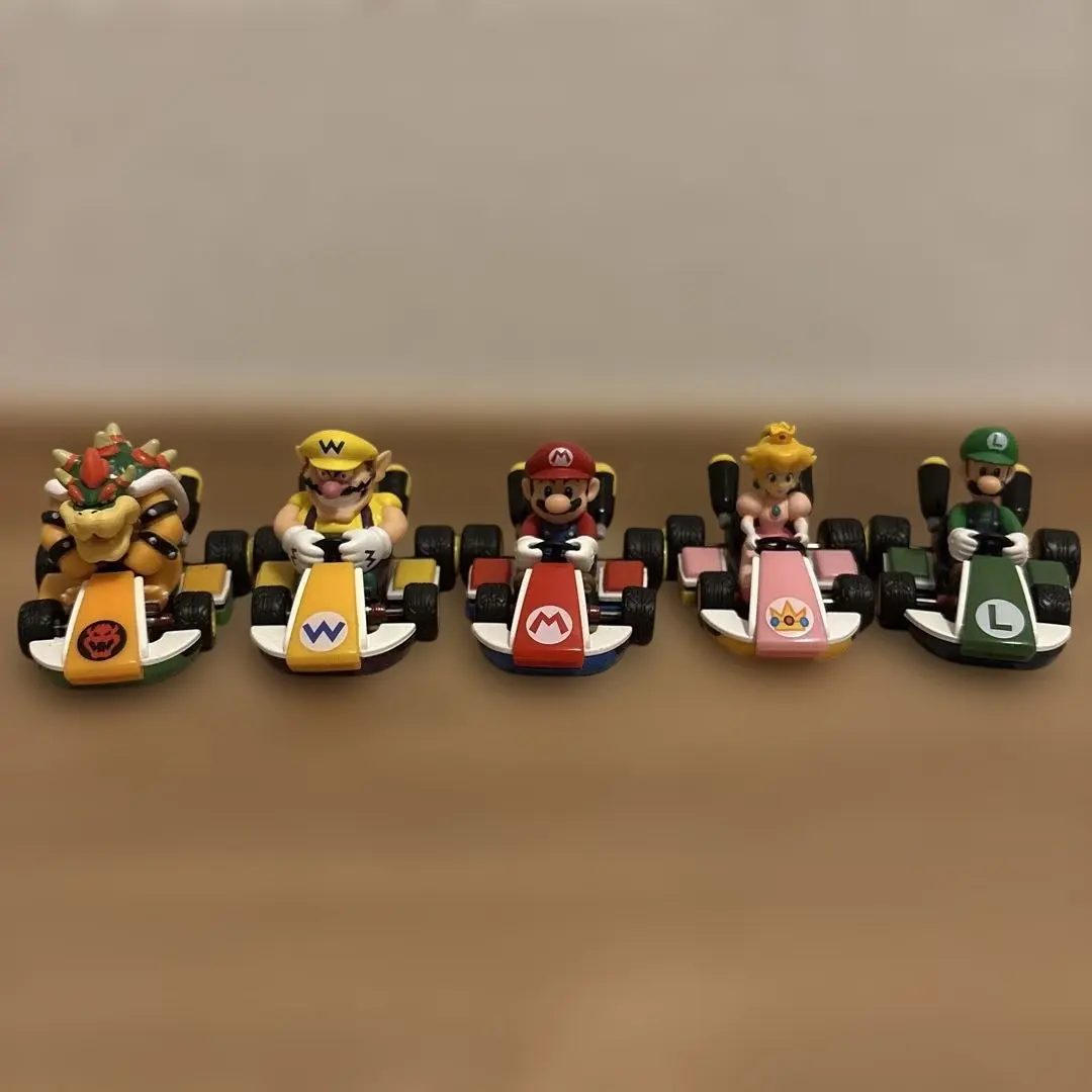 Thumbnail of Mario Kart Character Figure 5-Piece Set: Pull Back and Go!