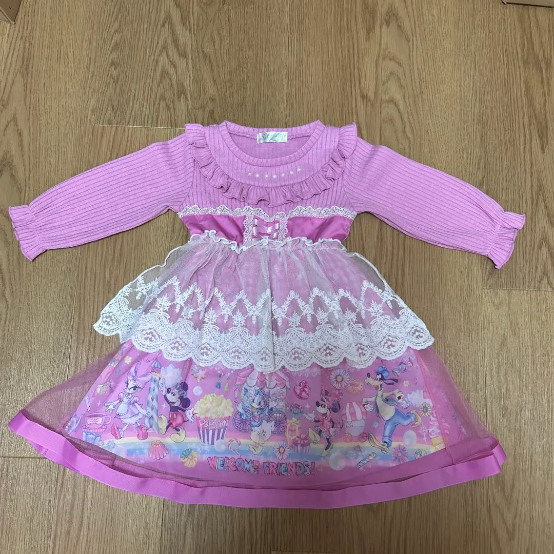 Thumbnail of Pink frilly dress 100cm Disney