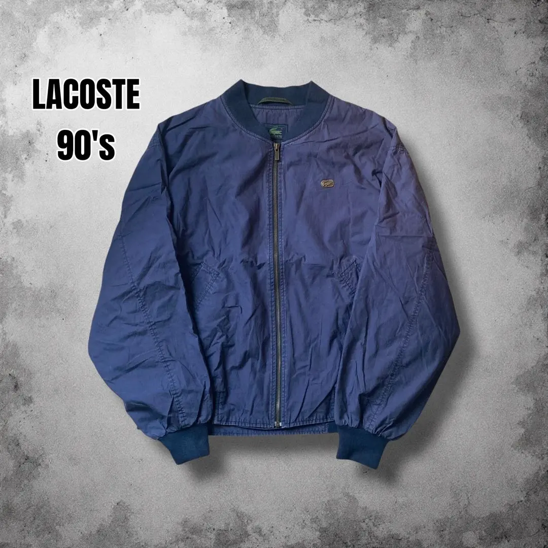 90年代 LACOSTE MA-1款 擺動外套 歐美 古董 法國鱷魚 的縮圖