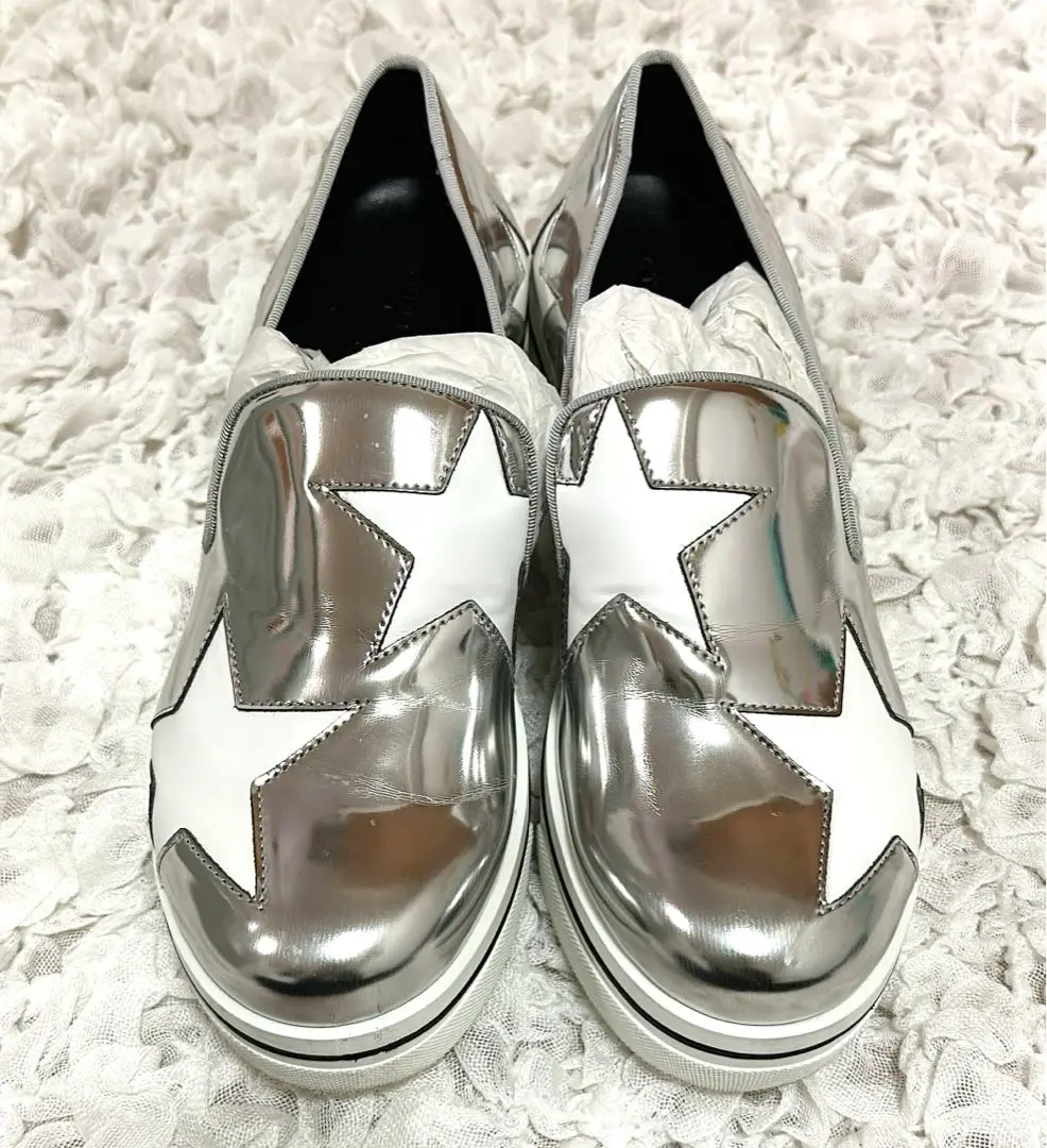 定価9万円新品22.5cm★ステラマッカートニー♡ベージュフラットバレリーナ 2025年最新】STELLA McCARTNEY レディース フラットシューズ
