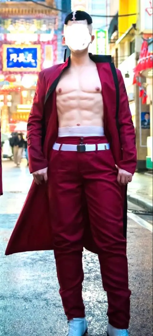 東京リベンジャーズ 鶴蝶 コスプレ 裏表紙 ジャケット カシミヤ