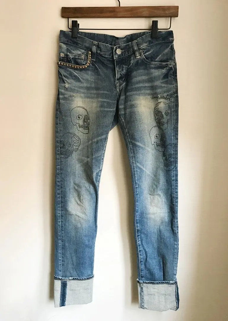 ヒステリックグラマー アンディ・ウォーホル プリントデニムジャケット HYSTERIC GLAMOUR ヒステリックグラマー 0401CT01 Andy Warhol