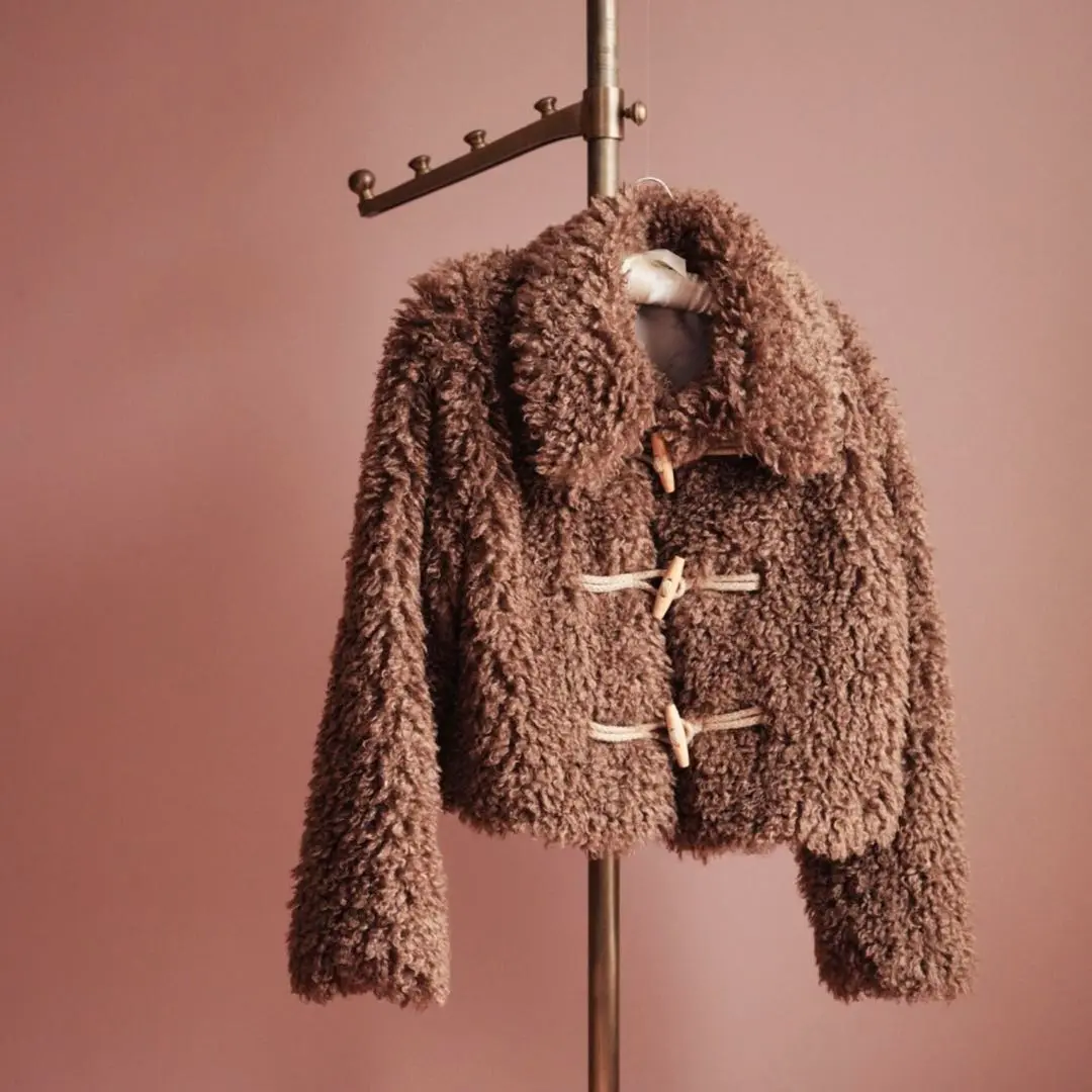 Treat ürself fur coat(rabbit) トリートファーコート Treat ürself オリジナルファーコート(rabbit)