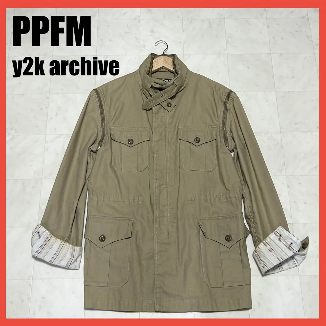 ミリタリージャケット PPFM 2025年最新】PPFM メンズ ミリタリージャケットの人気アイテム