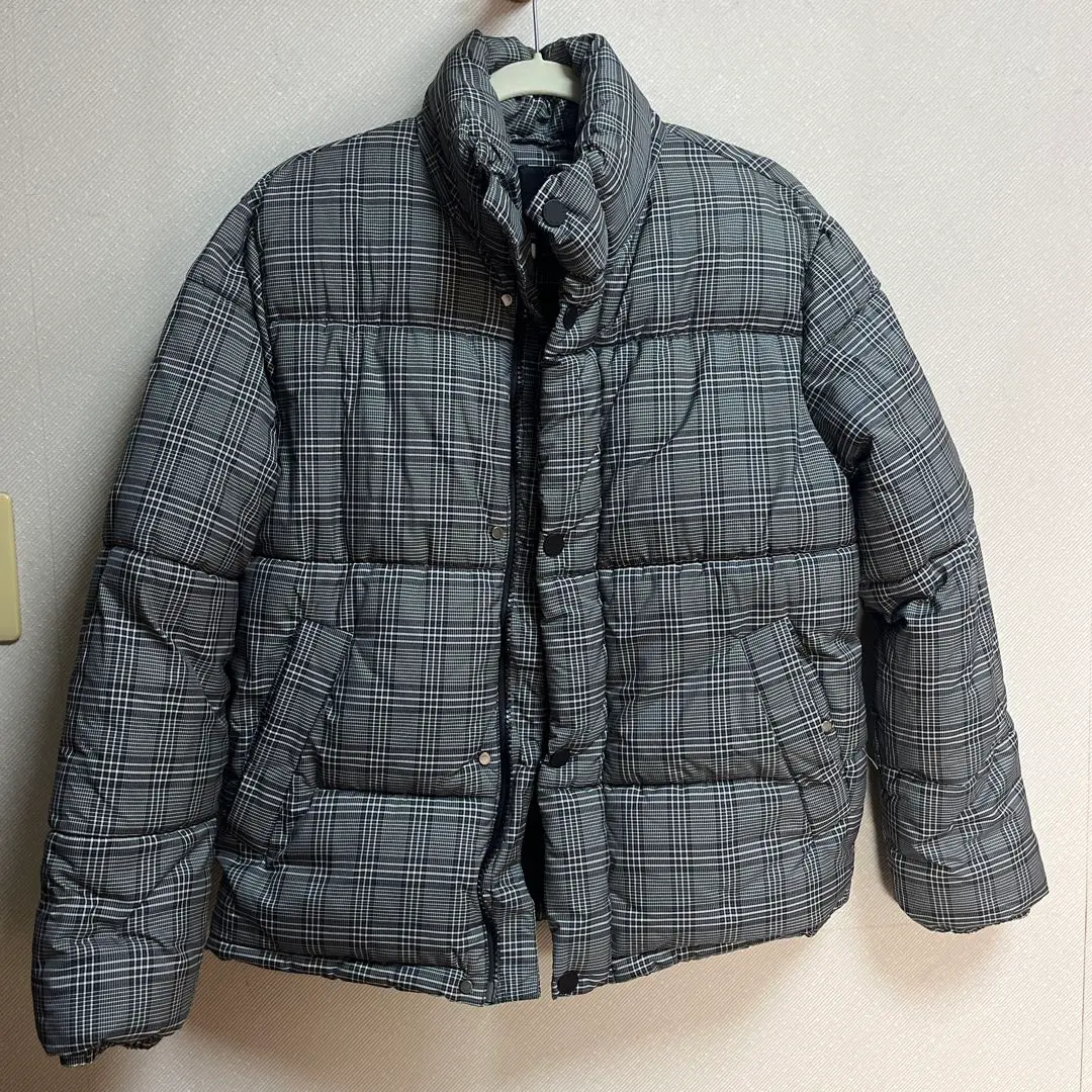 Thumbnail of H&M Checkered Down Jacket EUR S