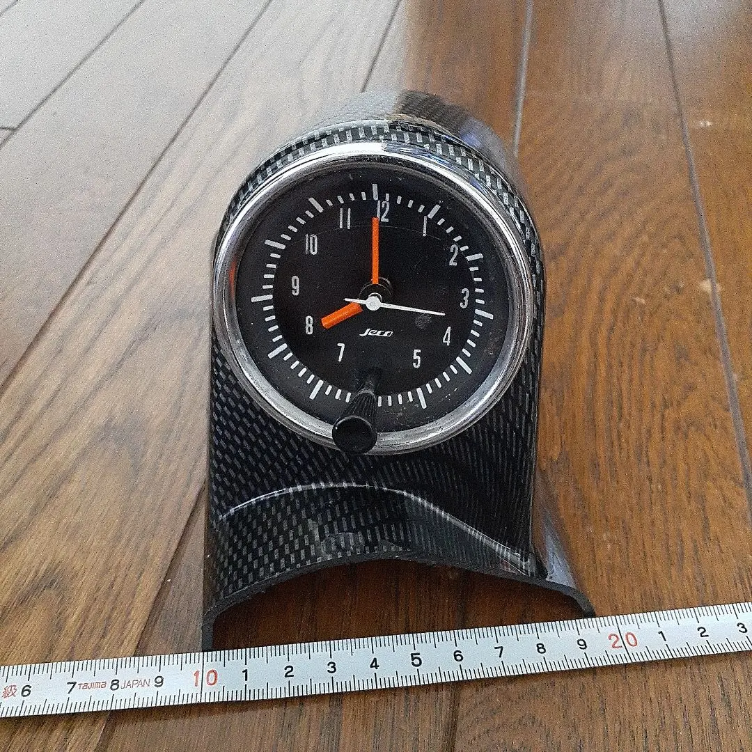 宅配便配送 バ*ナ様 希少ジムニー純正アナログ時計 JECCO QUARTZ アクセサリー