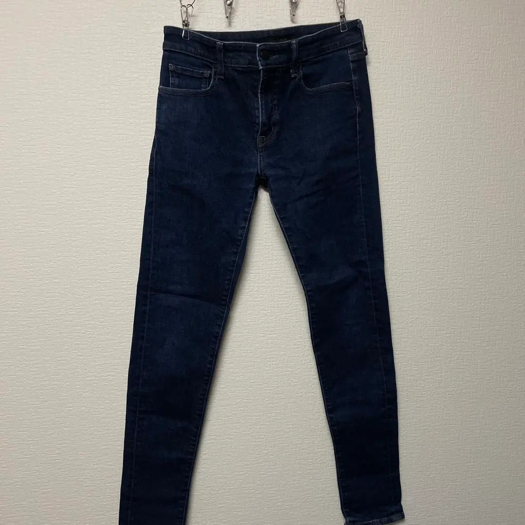 Thumbnail of Dark blue skinny jeans
